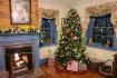 Holiday Tree & Fireplace