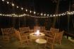 Outdoor seating and fire pit